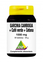 Garcinia Cambogia Cetona Café verde