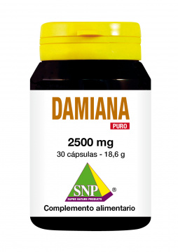 Extracto de Damiana 2500 mg Puro