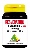 Resveratrol 150 mg + Vitamine C Puur vegicaps